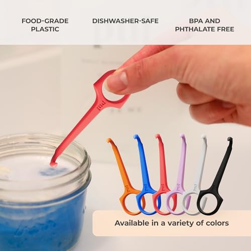 PUL Pack of 4 Reusable Clear Aligner Removal Tool — Compatible with Invisalign, Removable Braces, Retainers & Trays – Easy-to-Use Device Remover, Dental & Oral Hygiene Care Product – Blue