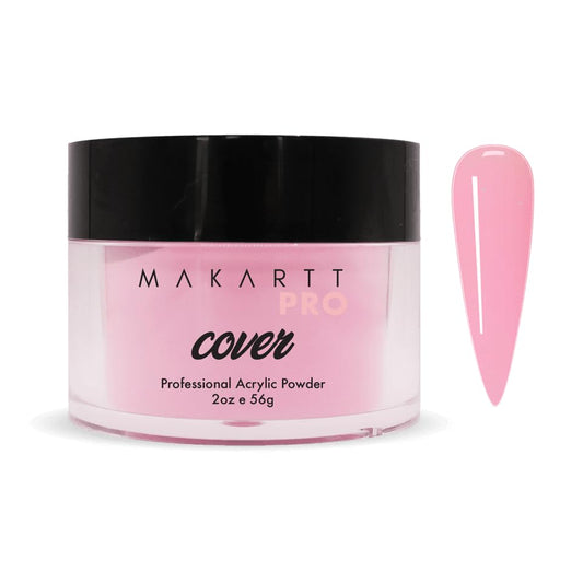 Acrylic Powder - 56g/2oz Nail Cover for Extension, Perfect for Professional Private Nail Technicians - Color: Rose Petal