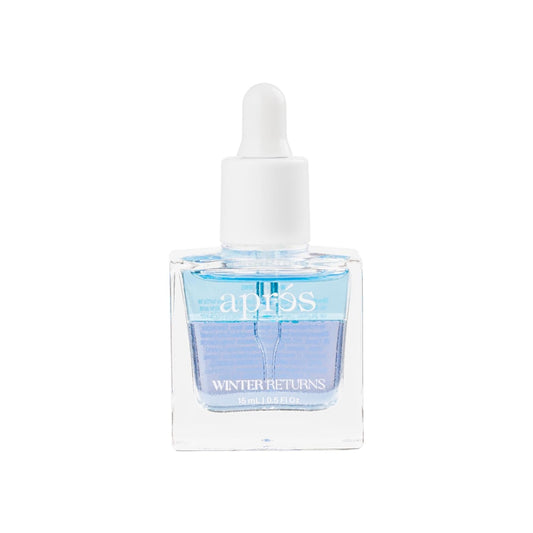 Apres Light & Shadow Cuticle Serum, Nourishing Blend of Almond and Jojoba Oil, Vitamin B and Turmeric, Cuticle Repair Oil 15 mL (15 ml, Winter Returns (Pear, Hyacinth, and Amber))