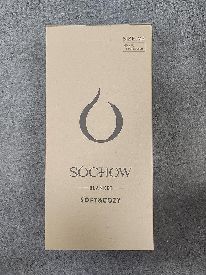 SOCHOW Buffalo Plaid Sherpa Fleece Throw Blanket, Double-Sided Checkered Super Soft Luxurious Bedding Blanket 60 x 80 inches, Red/Blue