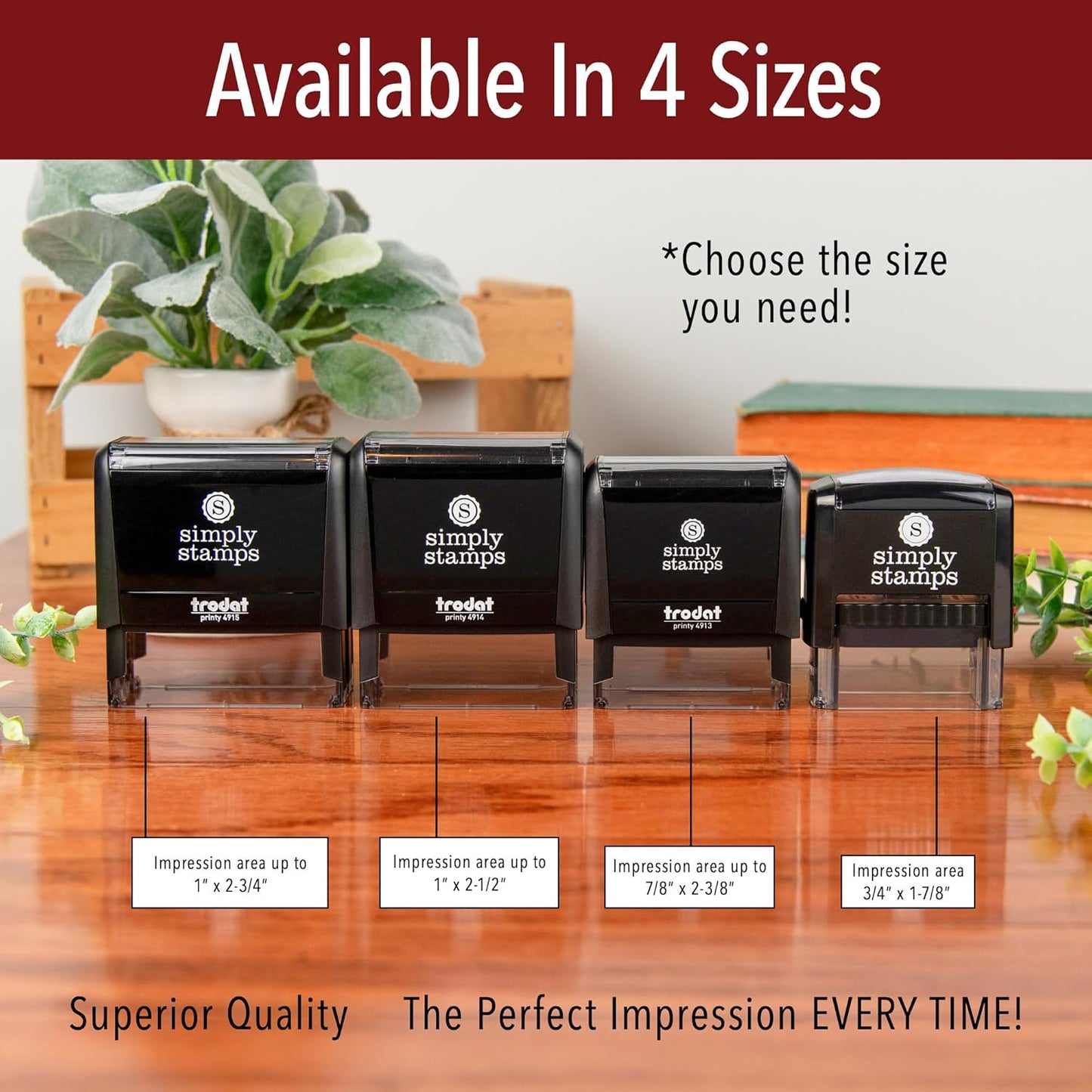Void Office Stamp | 4 Different Sizes | 20 Designs | Multiple Color Options | Perfect for Quick Validation of Office Documents (Void, Large)