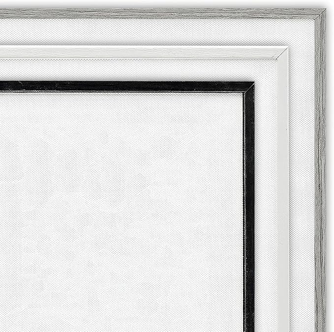 Stupell Industries Abstract Mindfulness Exercise Framed Giclee Wall Art Design by Tim Parker, Gray Framed, 14 x 11