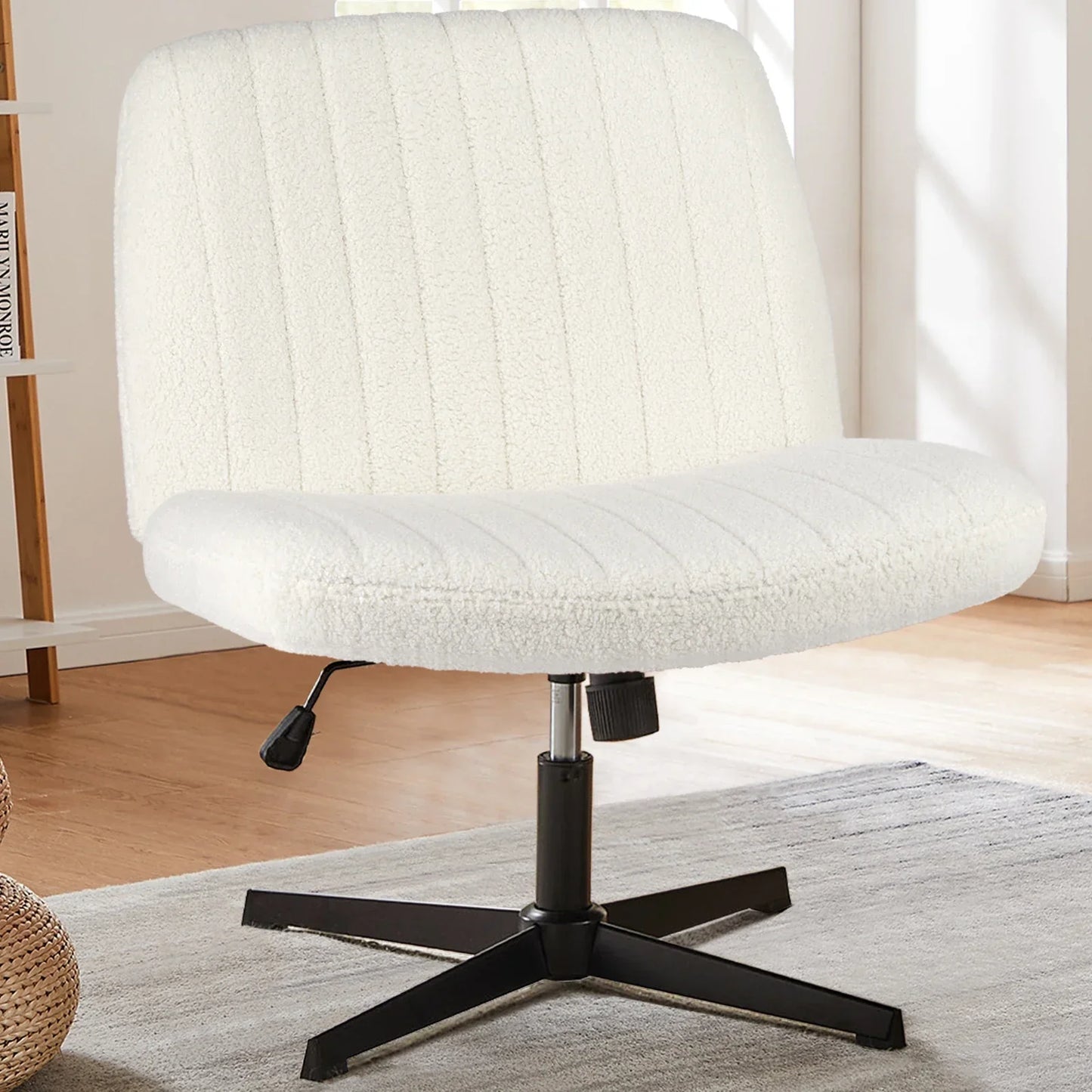 JHK Cross-Legged Swivel Office Chair
