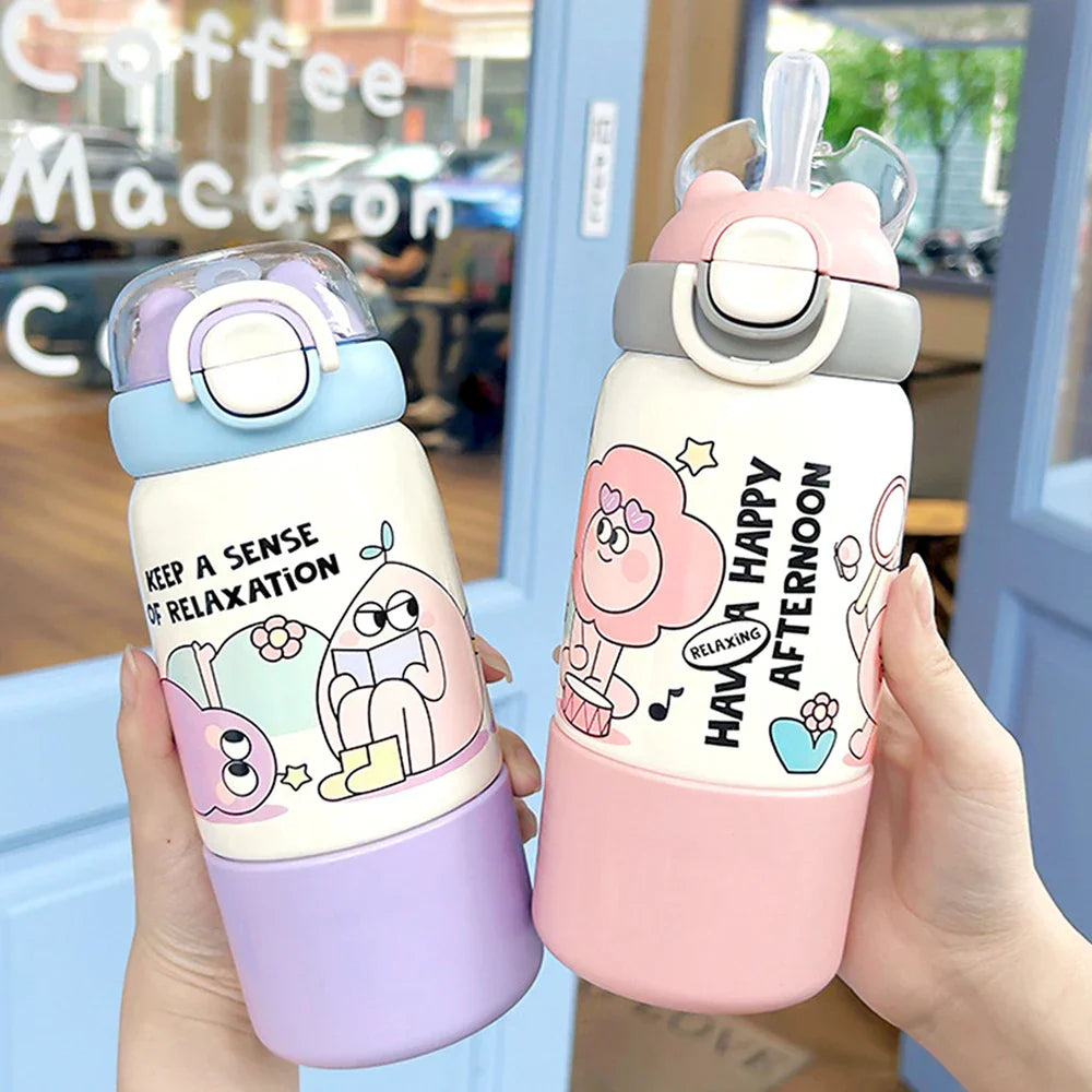 Kids Water Bottle For Outdoor  - Stainless Steel