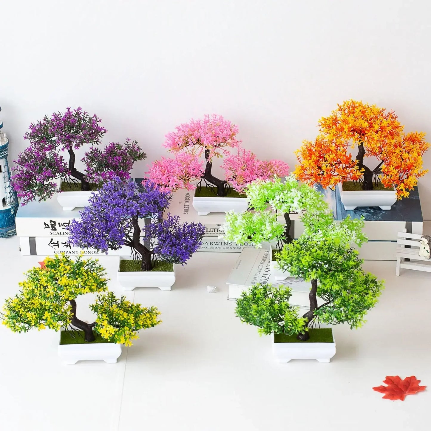Artificial Bonsai Tree Potted Ornament