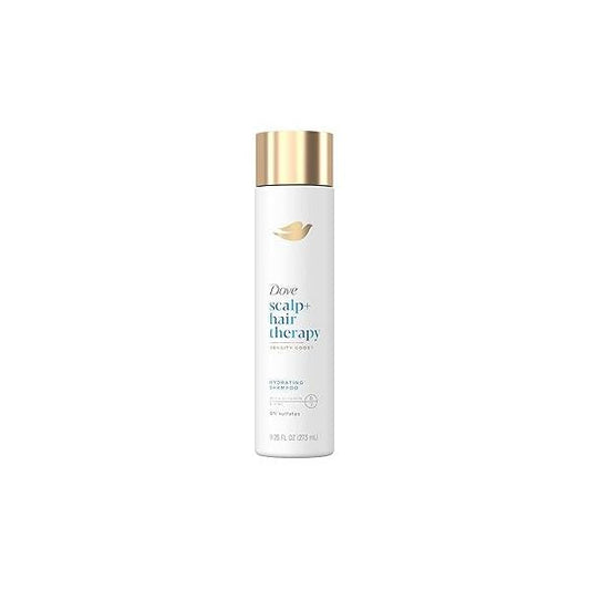 Dove Density Boost Hydrating Shampoo Scalp + Hair Therapy for Gentle Cleansing, with Vitamin B3, Zinc and 0% sulfates, 9.25 oz