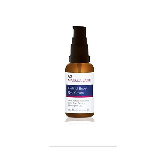 Retinol Boost Eye Cream with Retinyl Palmitate, Vitamin A, Kiwi Fruit Extract & Coenzyme Q10 | Sweet Almond Oil Carefully formulated to keep your eyes bright and healthy!